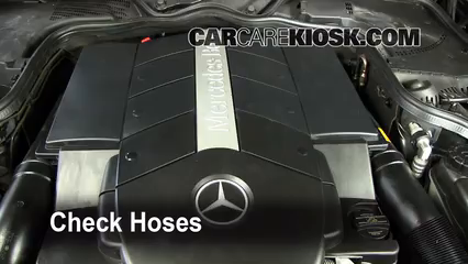 2006 Mercedes-Benz CLS500 5.0L V8 Durites Vérifier les durites